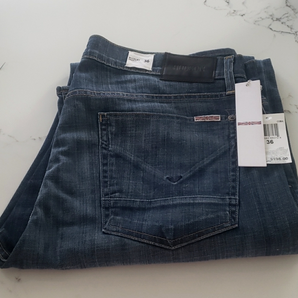 HUDSON Jeans Men's Buckley Athletic Fit Size 36 NWT